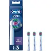 Oral-B Pro 3D White - Brossettes pour brosse à dents - 3 unités