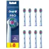 Pack de 8 brossettes pour brosse à dents Oral-B Pro 3D Blanc