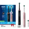 Oral-B Coffret duo - Brosses à dents électriques - Pro 3900 duo - Noir & rose