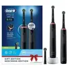 Oral-B Coffret duo - Brosses à dents électriques - Pro 3900 duo - Noires