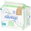 Always Coton Protection Normal Serviettes avec Ailettes 11 unités