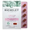 RICHELET Hydratation de la Peau, Complément Alimentaire, 30 Capsules