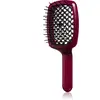 Janeke Curvy "M" Vented Brush brosse plate pour protéger les cheveux c...