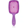 Jäneke Brosse SUPERBRUSH Rose/Violet Démêle doucement et efficacement