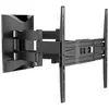 Meliconi 480866 Support Mural Tv Pantographe Slim 400 Sdrp Plus Pour Tv De 32 A 80 81-203 Cm + Cable