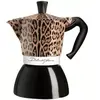 Cafetière italienne BIALETTI Moka Induction 6 cups D&G Leopard