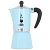 Cafetière 6 tasses Rainbow bleu - Bialetti - Bleu - Inox