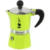 Bialetti 4971 Machine à Expresso pour Tasse, Aluminium, Vert, 30 x 20 x 15 cm