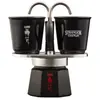 BIALETTI Mini cafetière expresso 2 tasses STRANGER THINGS noir