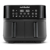 Friteuse Nutribullet Air Fryer Double Bac NBA081B 2850 W Noir