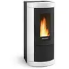 Nordica Extraflame Poêle à granulés Mietta Evo Blanc - électronique 8 kW