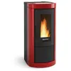 Nordica Extraflame Poêle à granulés Mietta EVO étanche - 8 kW - Bordeaux