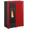 Poêle à Granulés Extraflame 1282600 Virna Idro Bordeaux