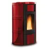 Poêle à Granulés Extraflame 001286500 Iside Idro H15 Bordeaux