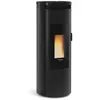 poêle à granulés de bois Amika Nordica Extraflame - 8000 Watts - noir