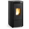 Nordica extraflame - poêle à granulés de bois 7kw noir - moiraevonoir TU