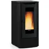 Extraflame - Poêle à granulés de bois 10kw noir - Nordica teoremanoir