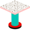 Seletti SUPERLOUNGE TABLE TERRAZZO
