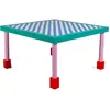 Seletti SUPERSQUARETABLE BLUE STRIPES