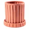SELETTI Vase Magna Graecia Dorico, soucoupe, terre cuite