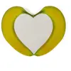 SELETTI miroir murale LOVE BANANA (Jaune - Verre)