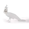 Seletti PEACOCK-Lampe LED Paon H69cm