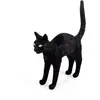 Seletti Jobby The Cat Lamp Black lampe de table en forme de chat noire