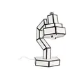 Seletti CUT'N PASTE-Lampe de bureau carton recyclé H58cm