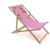 Chaise longue - SELETTI - Toiletpaper - Rose - Design unique - Résistant aux UV