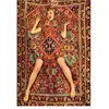 SELETTI wears TOILETPAPER tapis RECTANGULAR RUG (Lady on carpet - Poly...