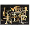 Seletti Tapis rectangulaire trompettes - 18075
