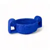Plat centre de table en terre cuite bleu 25x20cm Centrotavola - Seletti