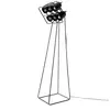 SELETTI Lampe sur pied Multilamp, à six lampes, noire
