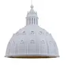 SELETTI lampe à suspension CUPOLONE (Blanc - Résine)