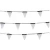 Seletti SAGRA-Guirlande d'extérieur 16 Lumières LED Fanions L4.5m Blanc