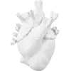 SELETTI vase en forme de coeur LOVE IN BLOOM (Blanc - Porcelaine)