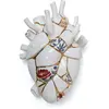 Seletti - Vase Love in Bloom - Blanc - Or 24K - Designer Marcantonio