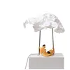 SELETTI lampe de table LOVE IS A VERB (Lea & Toni - Résine, métal et papier)