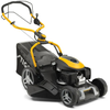 Stiga Tondeuse à gazon thermique 167 cm³ - Honda 4T - ramassage, mulching, ejection arrière et latérale - largeur coupe 51 cm - noire