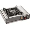 Kemper Rechaud de Camping Smart 1 Feu en Acier INOX Gris Normal