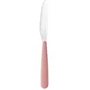 Couteau De Table En Acier Inoxydable Rose Poudré.