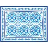 Guzzini, Sets de table, BLUES Tischset Mediterranean blue (33 x 44 cm)