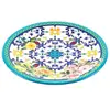 Guzzini Lot de 6 assiettes à dessert en mélamine à motifs 21,5 cm