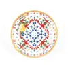 Lot de 6 assiettes creuses en mélamine à motifs 21,5 cm