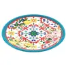 Guzzini Lot de 6 assiettes plates en mélamine à motifs 27,5 cm