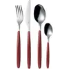 Ménagère 24 pièces rouge - 11070055 - GUZZINI