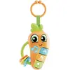 LISCIANI GIOCHI Carot - Hochet électronique - CAROTINA BABY - Mélodies et bruits d'animaux, Anneaux de dentition