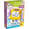 LISCIANI GIOCHI Alphabet - Mini ardoise magique - CAROTINA - Apprentissage de l'alphabet