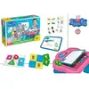 LISCIANI GIOCHI Bureau d'activités avec 10 jeux - Peppa Pig Super desk - Edu games