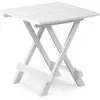 EMINZA Table Adige Camping PVC (45 x H52 cm) Blanc